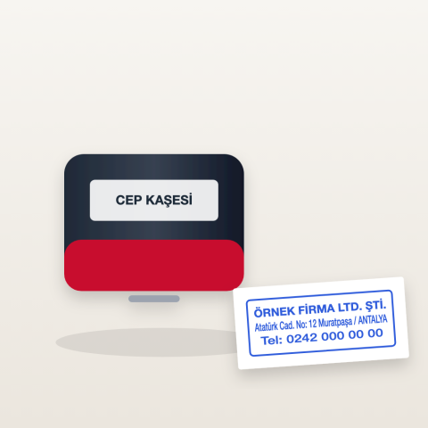 Cep Kaşesi 47×18 mm
